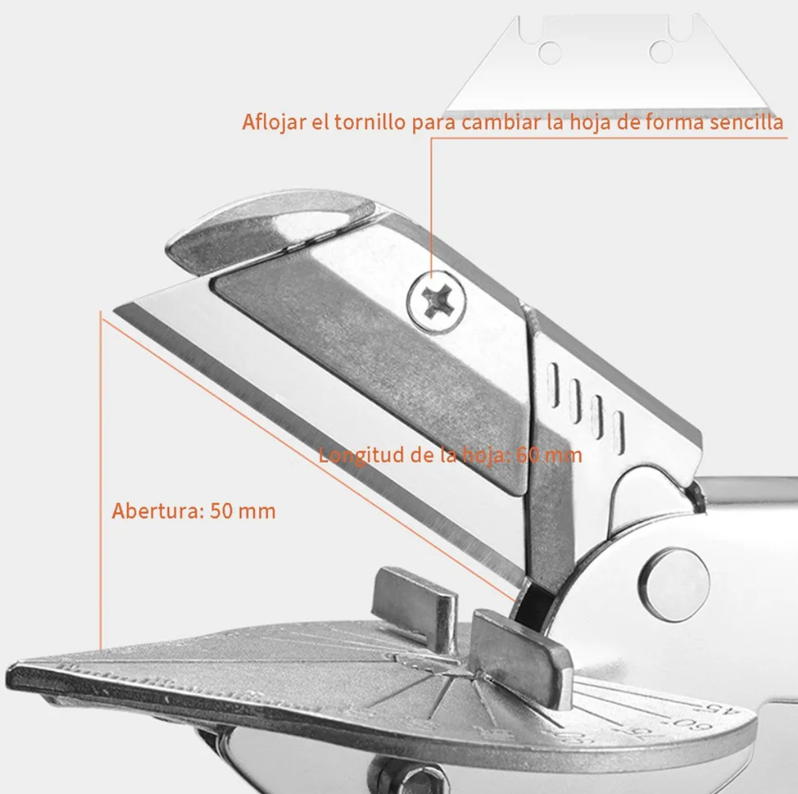 Vista 7 de Tijeras Inglete Cortador Multiangulo